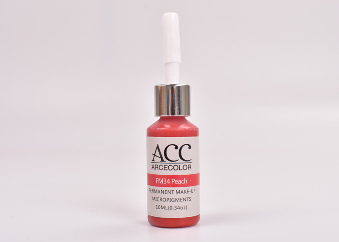 12ML / Bottle Color Tattoo Pigments For Electric Tattoo Pen OEM / ODM