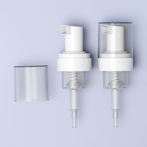 Foam Dispensing with Pump Cap on Customizable Foam Pump Bottle