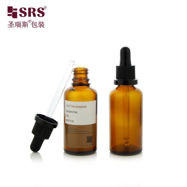 D011 Eye-Catching Customization TE Caps Redefine Cosmetic Glass Dropper Bottle Packaging