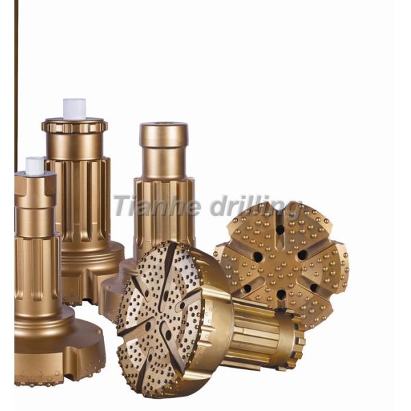 High Performance Large Diameter Drill Bits , Alloy Steel Rock Drill Tools