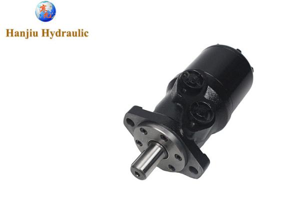 2 Bolts Flange Motor BMR500 Hydraulic Orbit Motor 25mm Key Shaft G1/2 BSPP Side