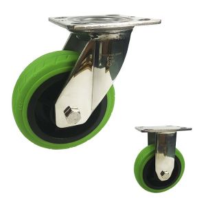 8 Inch 300kg Loading Heavy Duty Industrial Casters 304SS