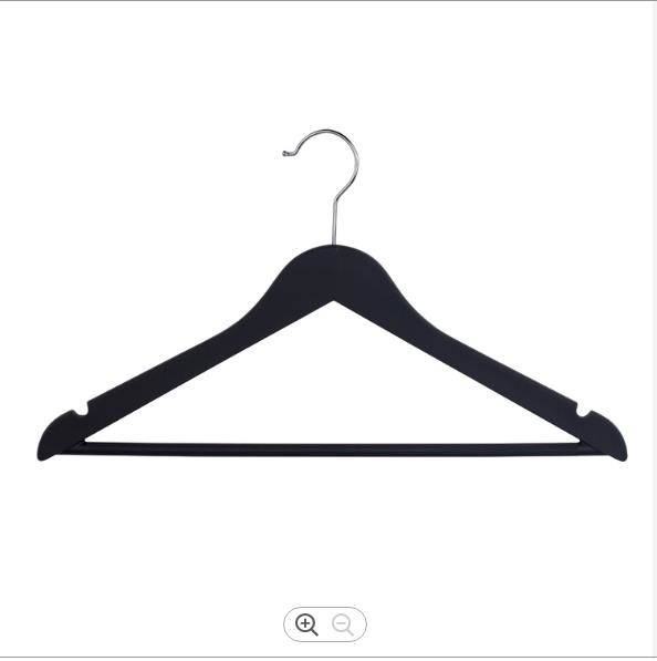 Buy Black Thick Plastic Hangers at wholesale prices