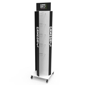 Aerosol Paint Metal Display Stands Combustion Improver Metal Display Rack