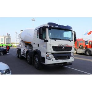 SINOTRUK HOWO T5G 340 Horsepower 8X4 7.7 square Concrete Mixing Truck (Tanghong