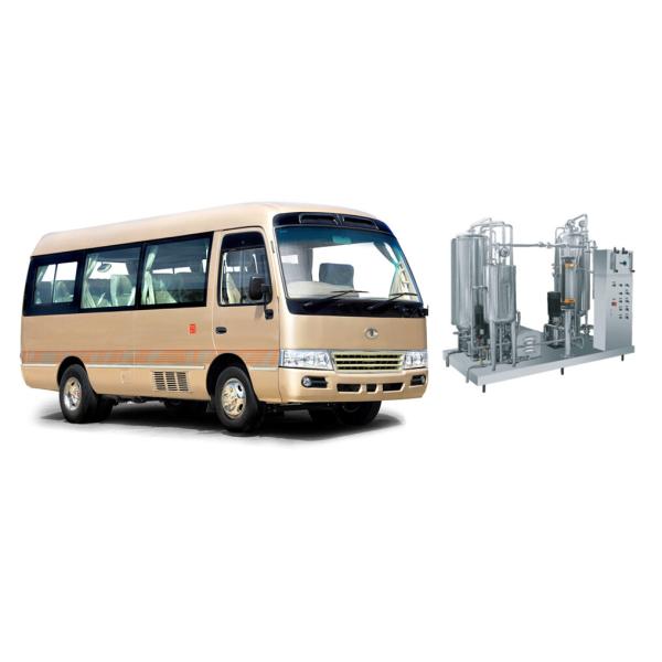Buy High Speed Coaster Type 23 Seater Bus , Cummins Engine Passenger Coach Bus at wholesale prices
