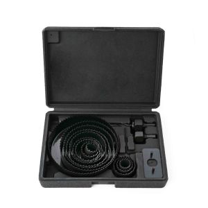 OEM 16PC 50# High Carbon Steel Hole Saw Set Black Oxide