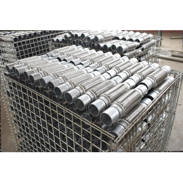 Tractor Corrugated SUS 201 3.5” Flexible Metal Exhaust Hose