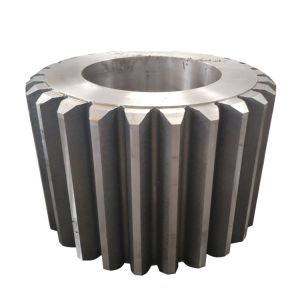 China Cement 50HRC 1500mm Carburizing Heat Treatment Alloy Steel Helical Gear on sale