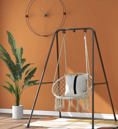 Outdoor Furniture Indoor Outdoor Patio Porch Hammock Chair Stand for Swing