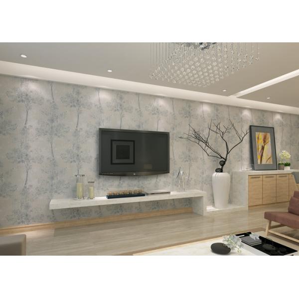 Buy Symmetrical Tree Pattern Contemporary Wall Coverings , Modern House Wallpaper at wholesale prices