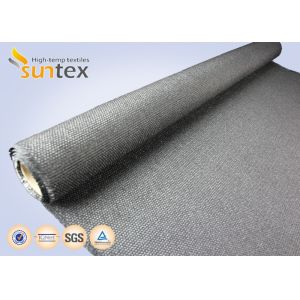 Fireproof Blanket 29OZ Graphite Coated High Temperature Fabrics Plain Pattern