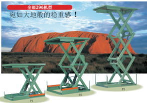 Buy Single Cylinder 0.55KW 800mm Height Electric Scissor Lift at wholesale prices