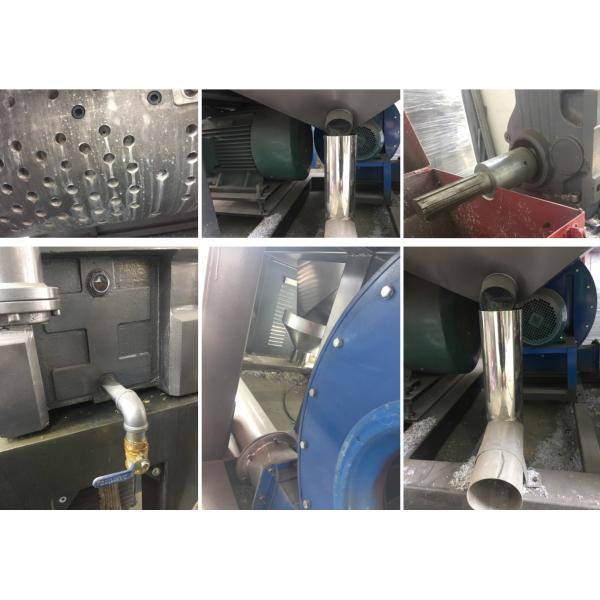 98 Water Removing 800KG/H 320mm Screw Plastic Dryer Machine