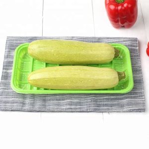 Good Display Effect 25*13*2.5cm Disposable Vegetable Trays