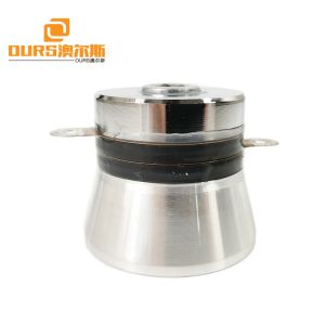 China Stainless Steel Ultrasonic Cleaning Transducer 100 Watts 40KHz Frequency on sale