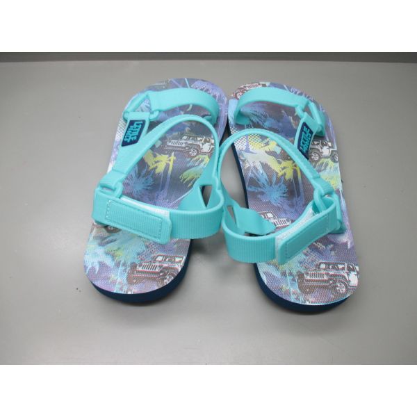 Casual Kids Character Flip Flops Open Toe Trek Sandals Customized Color