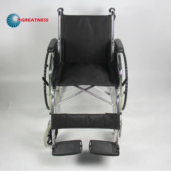 Durable Aluminum Manual Wheelchair Plastic Handwheel United Brake QK869L