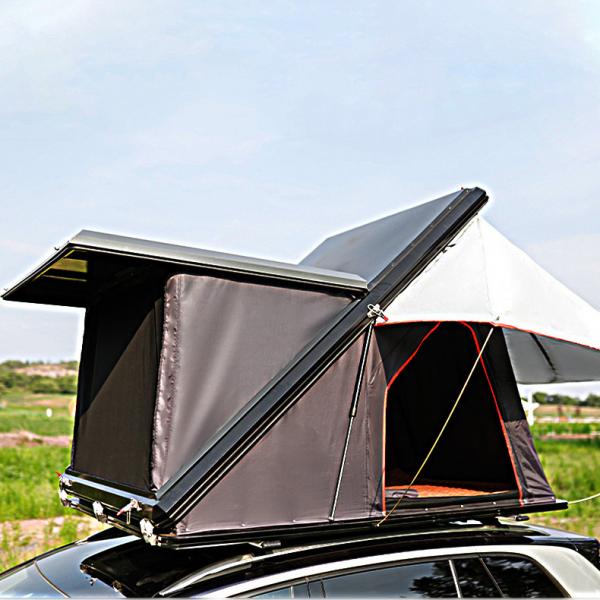 Buy Thick Moisture Resistant Aluminum Rooftop Tent With Double Open Design at wholesale prices
