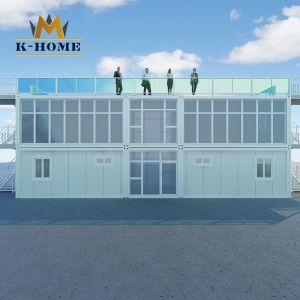 Furnished Transportable Site Office Building Galvanized Steel Frame