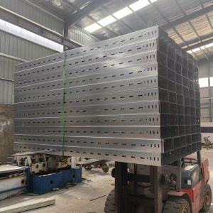Custom Perforated Cable Tray Hot Dip Galvanized Cable Trunking Duct For
