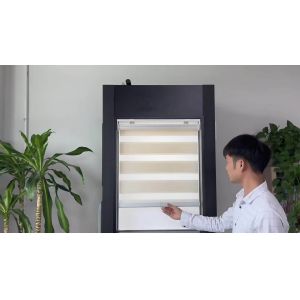 100% Polyester Automatic Zebra Blinds