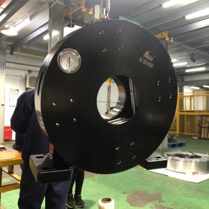 Double Acting Pneumatic 100mm 4 Jaw Independent Chuck