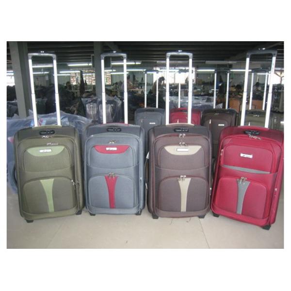 Colorful SKD Lightweight Trolley Case , 7 Piece 600D Twill Light Luggage For International Travel