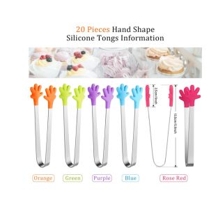 Multipurpose Heavy Duty Stainless Steel Tongs LFGB Approved