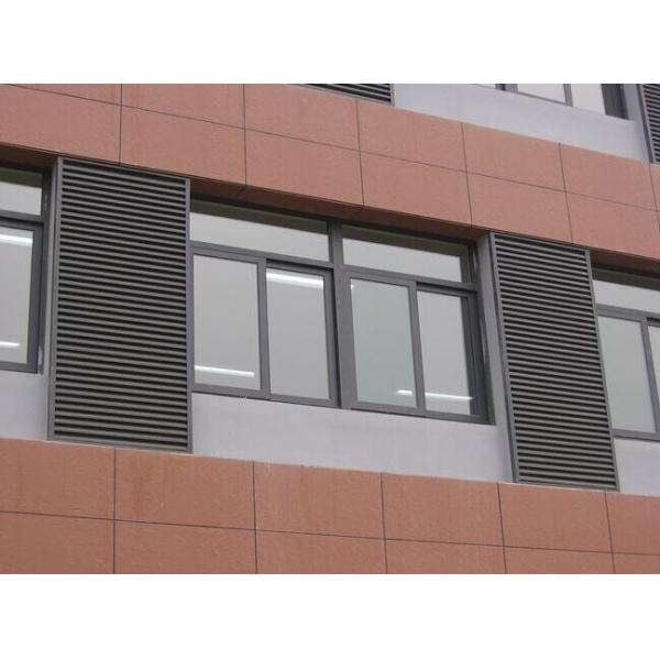 T5 / T6 Aluminum Alloy Window Frame Extrusion For Outdoor Venetian Blinds