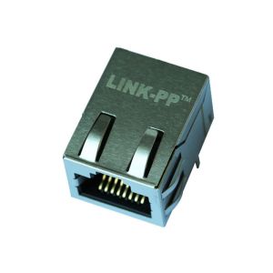 China ARJM11D7-805-AB-ER2-T 1X1 Port Tab Up 2.5G Rj45 Modular Jack No EMI Finger on sale