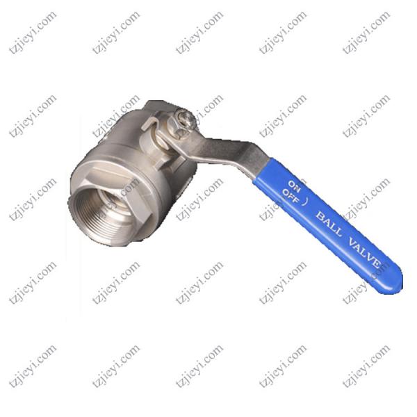 High quality 2 pcs female thread flat lever handle cf8m stainless steel ball valve