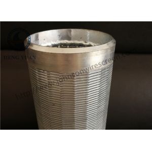 Johnson Wound Water Well Screen Low Carbon Steel Galvanized Material