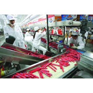 Ham Sausage Production Line / Processing Line Hot Dog Salami Processing System