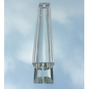 K9 Optical Glass Semi-Cylindrical Light Guide Rod
