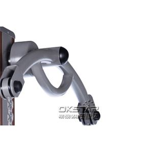 outdoor fitness equipment park wood outdoor arm stretcher