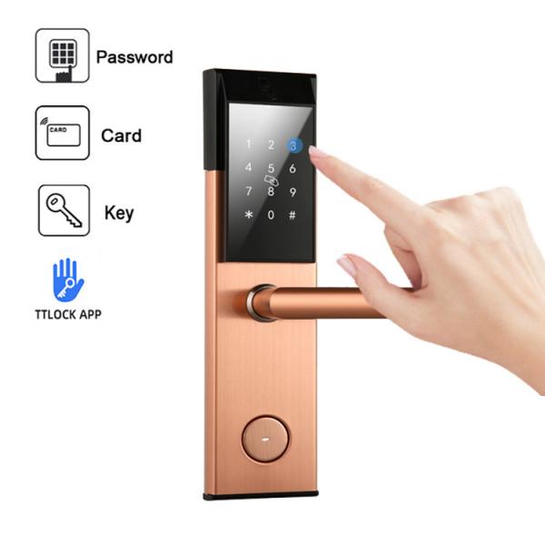 Buy Intelligent Keyless Smart Door Lock Digital Password room lock For Home Apartment Office at wholesale prices
