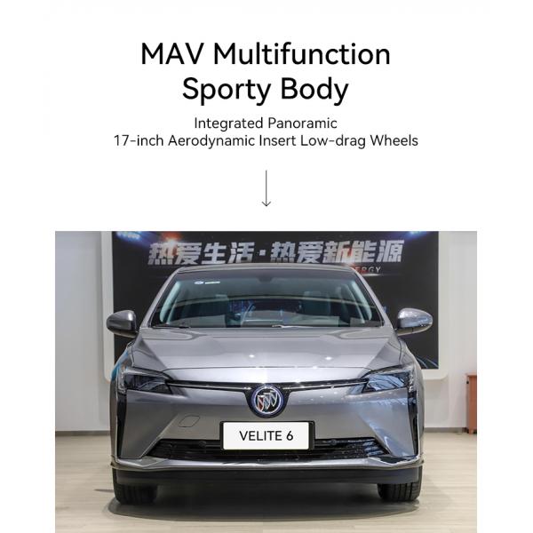 2023 Bui-ck VELITE 6 High Speed 170km/h Pure Electric Energy Electric Vehicles 0km Used Cars Total Motor Power 130kW