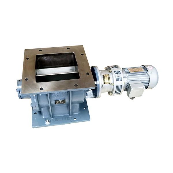 Mineral Powder Discharge Square Rotary Inlet Valve Airlock Feeder Wear Resistance