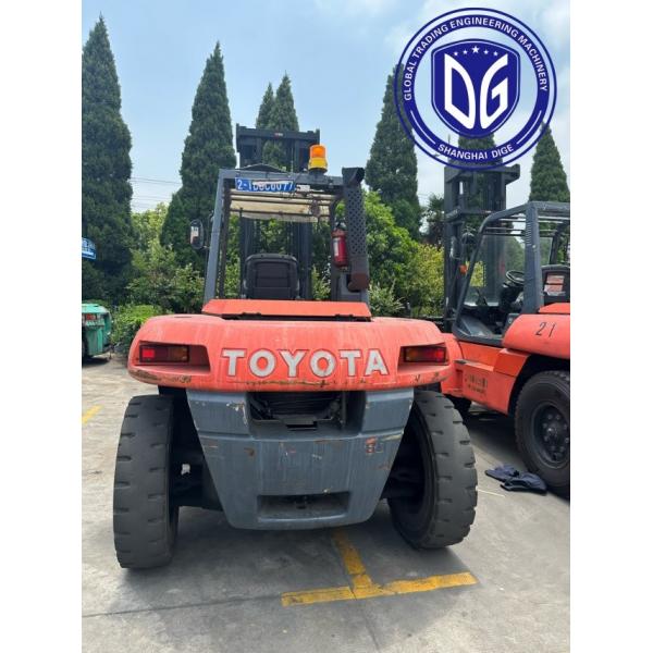 Buy 8t 8FDA80 Toyota Used Forklift Powerful Used Forklift Hydraulic Machine at wholesale prices
