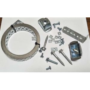 OEM 10 Metre Roll of 12mm Multi Purpose Perforated Galvanised Steel Strap Fixing