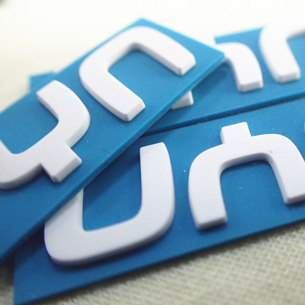 firm Double Color 0.8mm Silicone Heat Transfer Labels