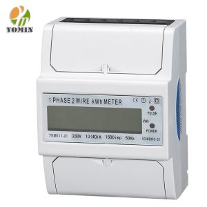 Home Use Single Phase Din Rail Electric Power Smart Analog kwh Meter Digital
