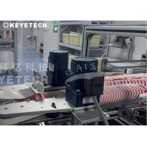 AI Based Camera Inspection Machine Before IML Cup Loading and Stacking