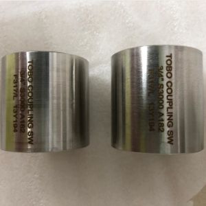 NPT ASTM A182 F347 Stainless Steel Pipe Coupling