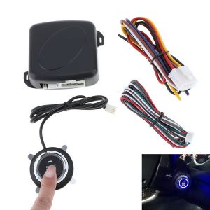 Car Push Start System Keyless entry One button Start Stop Engine Lock Ignition