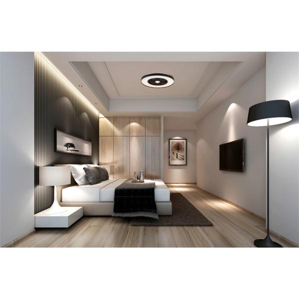 Ceiling Fan Light with Black Painting Frame(323115-8)