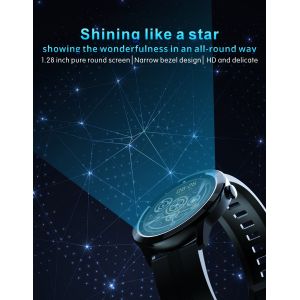 QS29 BLE5.0 170mAh Waterproof Bluetooth Fitness Watch Body Temp Monitor