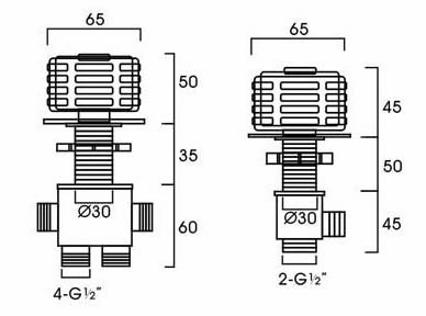 bathtub Faucet /bathtub switch ,mixer switch ,cold & hot wather switch AHB-12