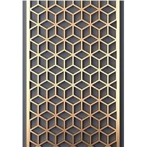 Quality ASTM Standard Stainless Steel Room Divider For Hotel Project for sale